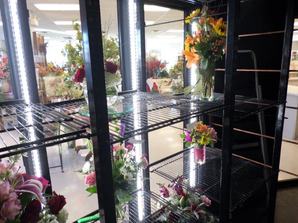 Florists and Floral Display Case Lighting 