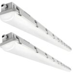 Vapor Tight Light Fixture, 8ft LED Lighting, Tunable Wattage, CCT, Up to 10,4000 Lumens, Ideal for Cold Storage, Food Processing Plants